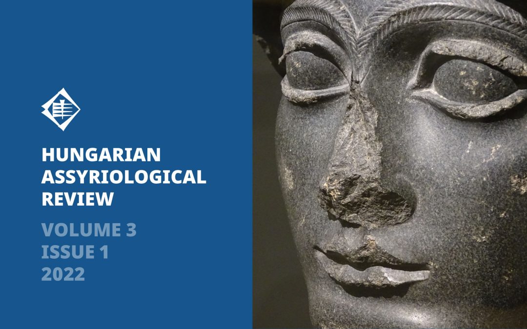 Hungarian Assyriological Review vol 3 issue 1 hero image